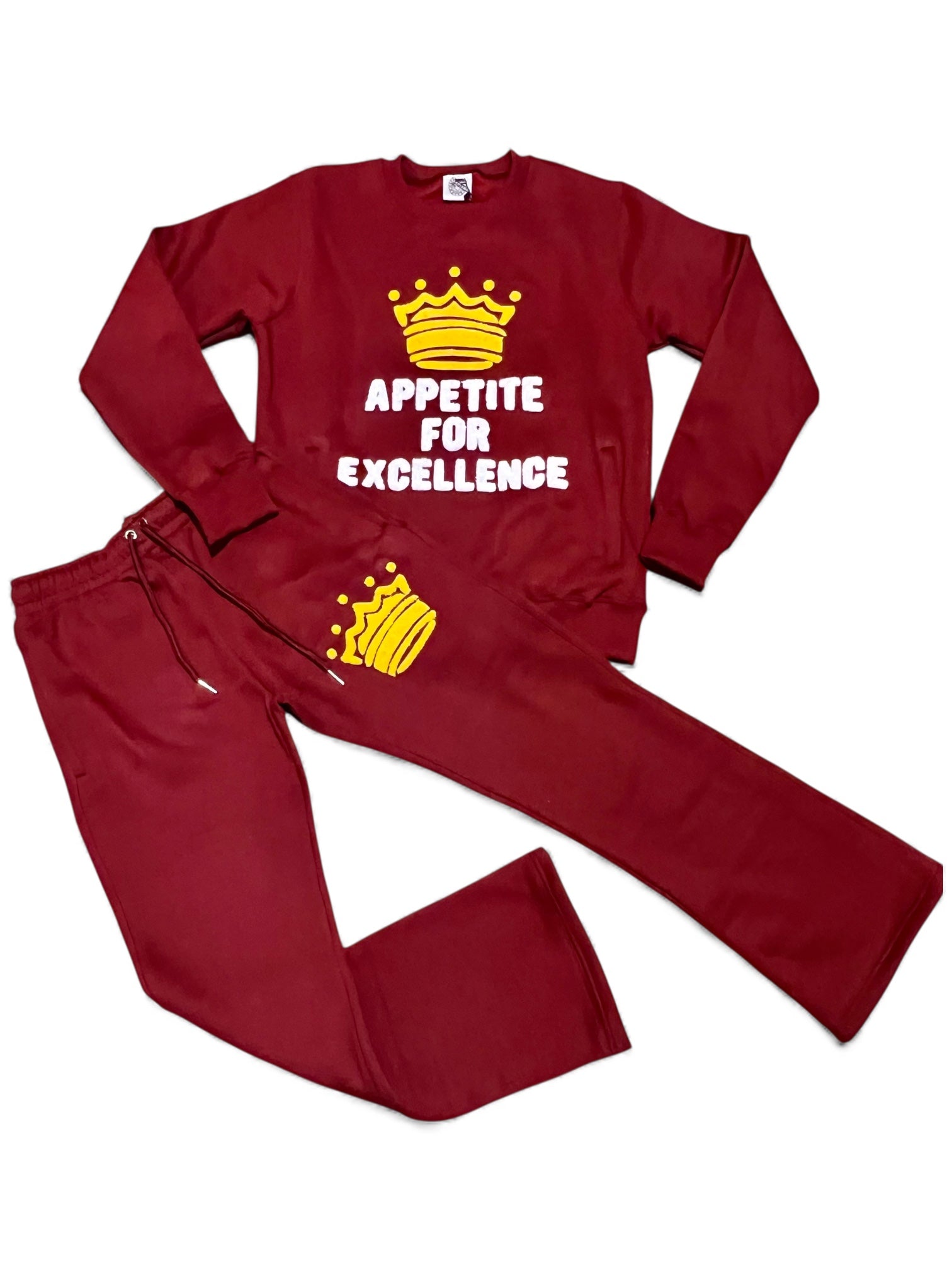 “Appetite For Excellence” Crewneck Unisex Set
