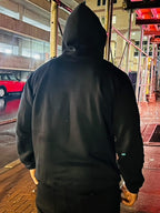 “Entrepreneurs Are The New Superstars” Chenille Hoodie with side Zip Pockets