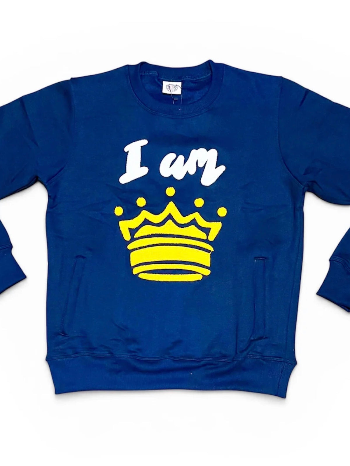 "I AM" Crown Edition. New Era Snapback (Navy)