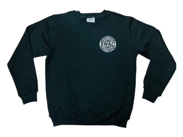 ME-vs-ME (black/white) Crewneck