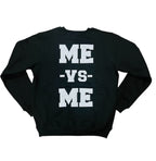 ME-vs-ME (black/white) Crewneck