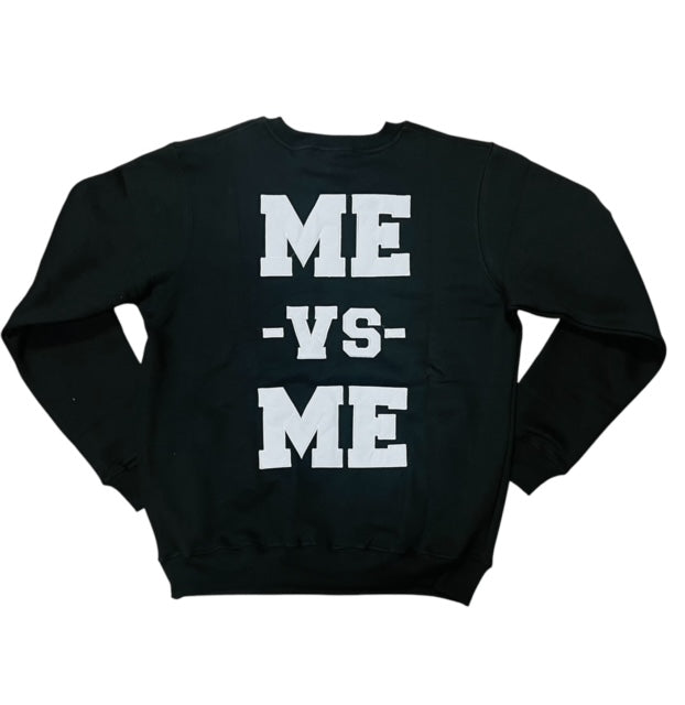 ME-vs-ME (black/white) Crewneck