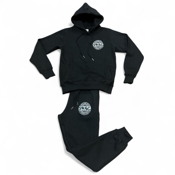 ME-vs-ME Black/White Hoodie Set