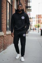 ME-vs-ME Black/White Hoodie Set