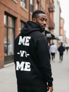 ME-vs-ME Black/White Hoodie Set