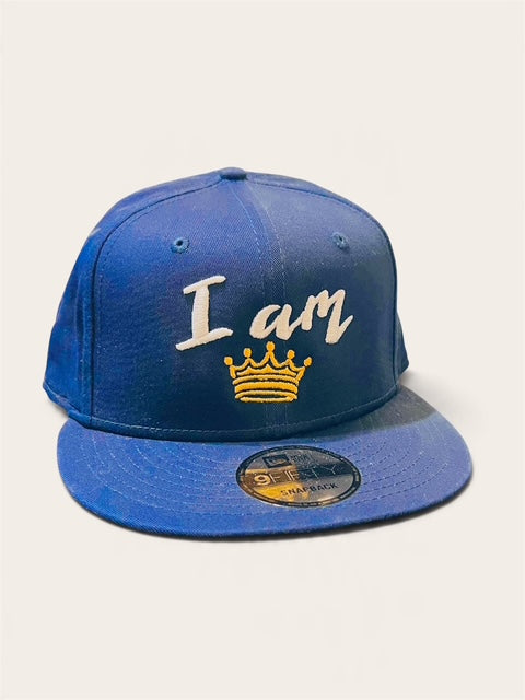 "I AM" Crown Edition. New Era Snapback (Navy)