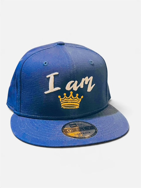 "I AM" Crown Edition. New Era Snapback (Navy)